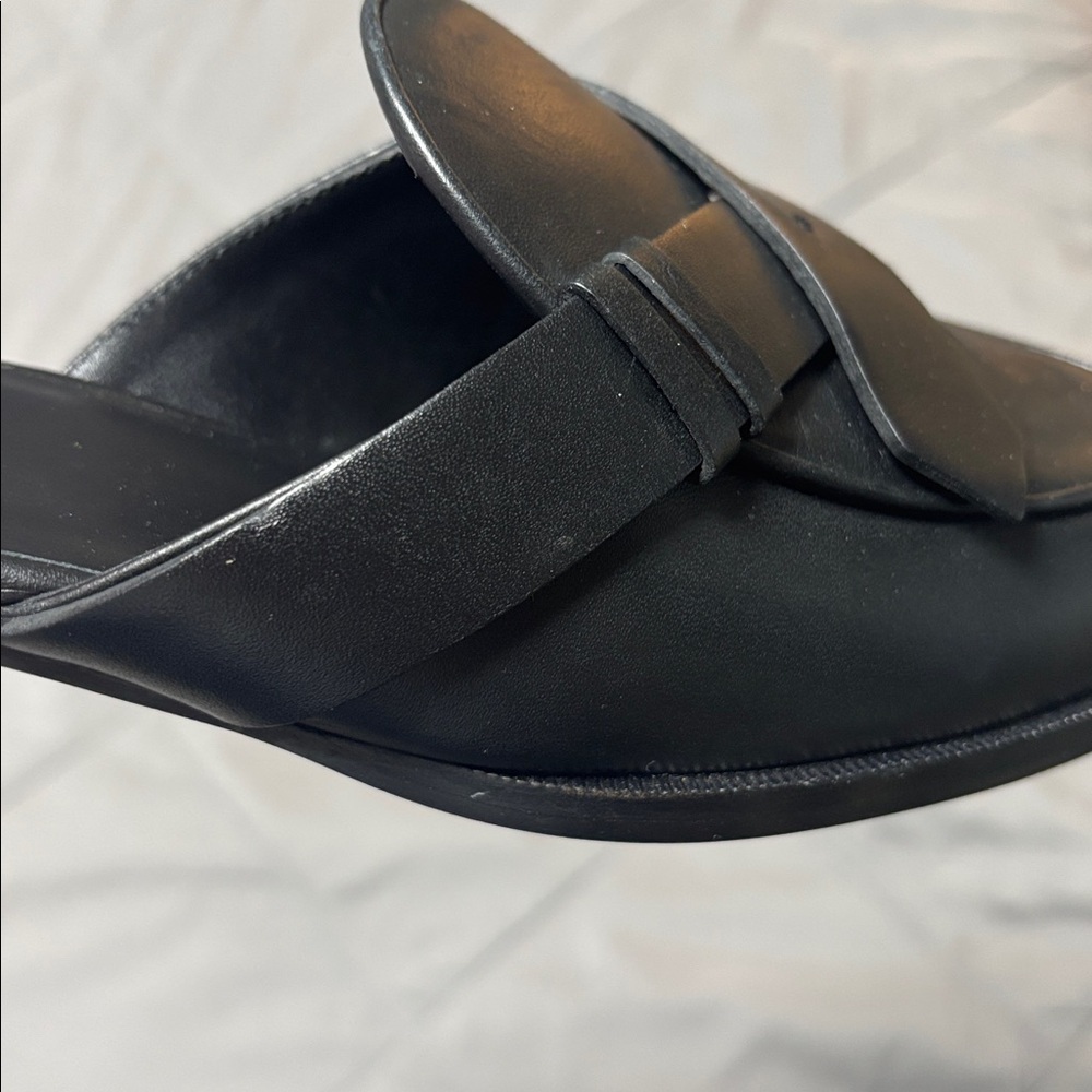 Frame Le Willoughby Mule Black Spanish Leather Size 5 - Picture 14 of 16